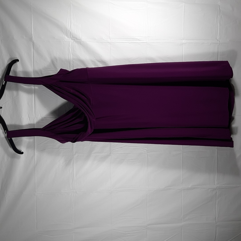 NWT TIANA B. PURPLE SLVLESS DRESS SZ Various